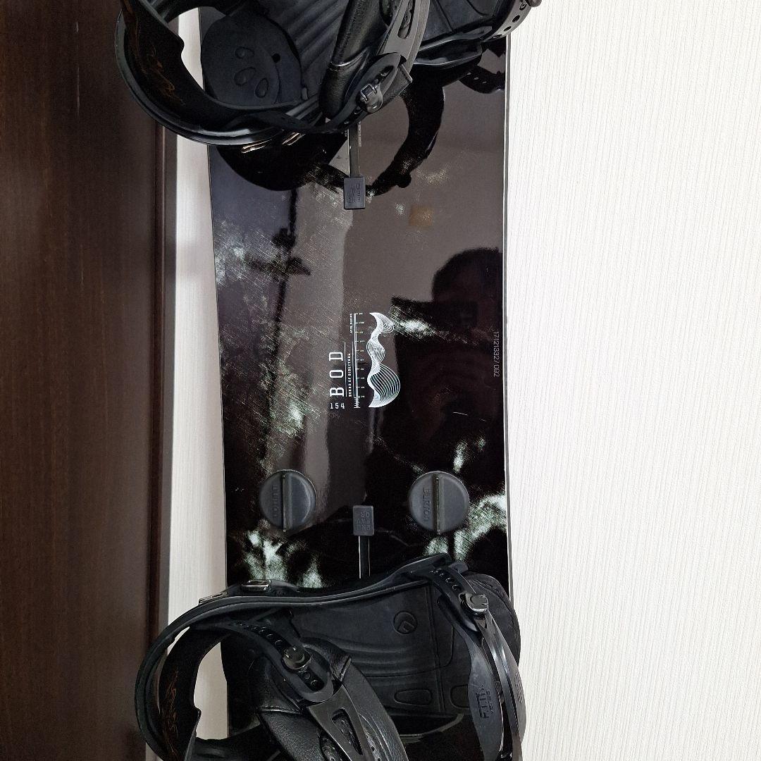 スノーボードセット　エンデバーBOD154 フラックスRK　S-Mビンディング