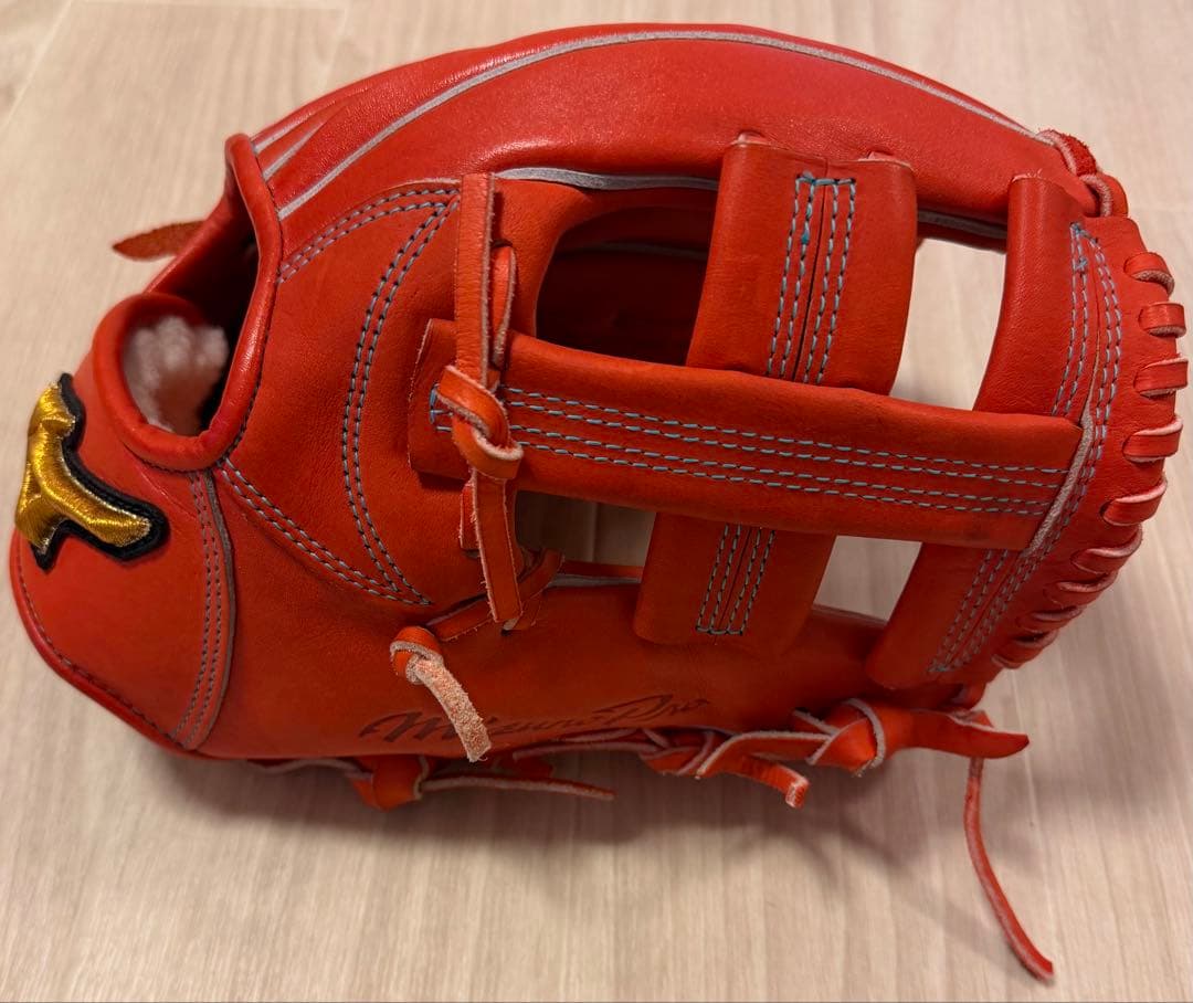 ミズノ軟式グラブ内野1 外野2 右投げ＋木製バット＋グラブケース＋バットケース