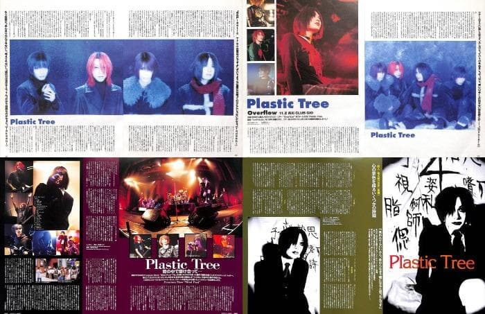 Plastic Tree 有村竜太朗 雑誌 切り抜き 302P ◆インディーズ