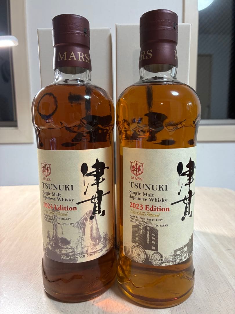 MARS TSUNUKI シングルモルトウイスキー 2023・2024年版セット
