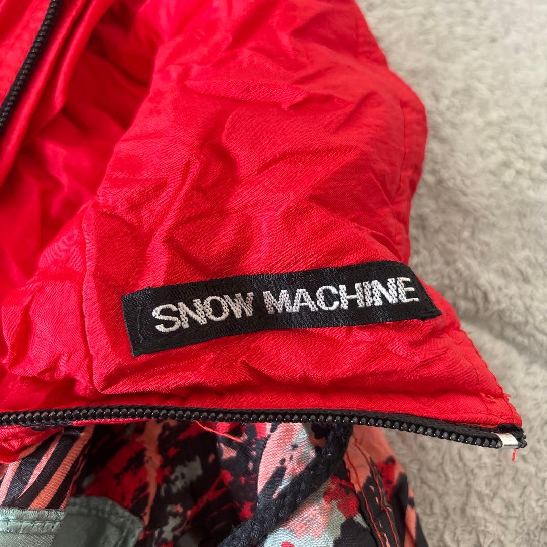 machine スキーウェア つなぎ 90s 総柄 派手 レトロ S〜M
