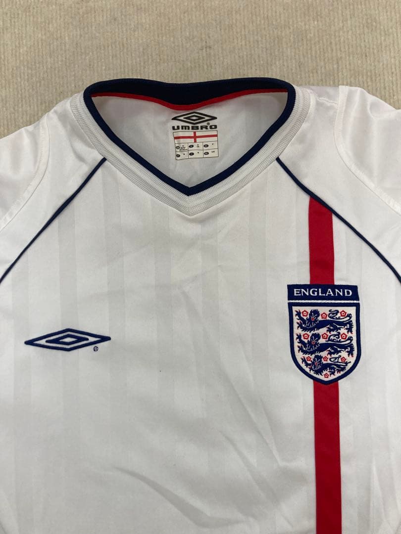 サッカーイングランド代表ユニフォーム　希少