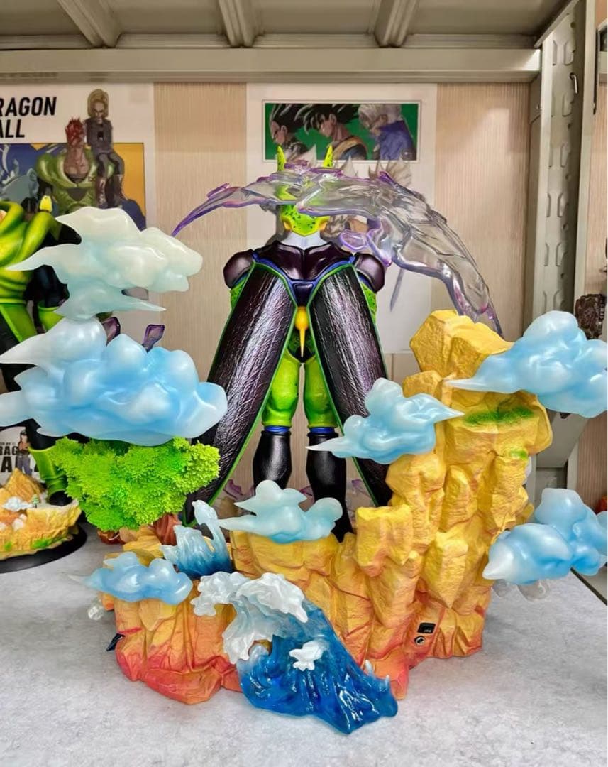 ドラゴンボール セル ガレキ ガレージキット スタチューX①⑦