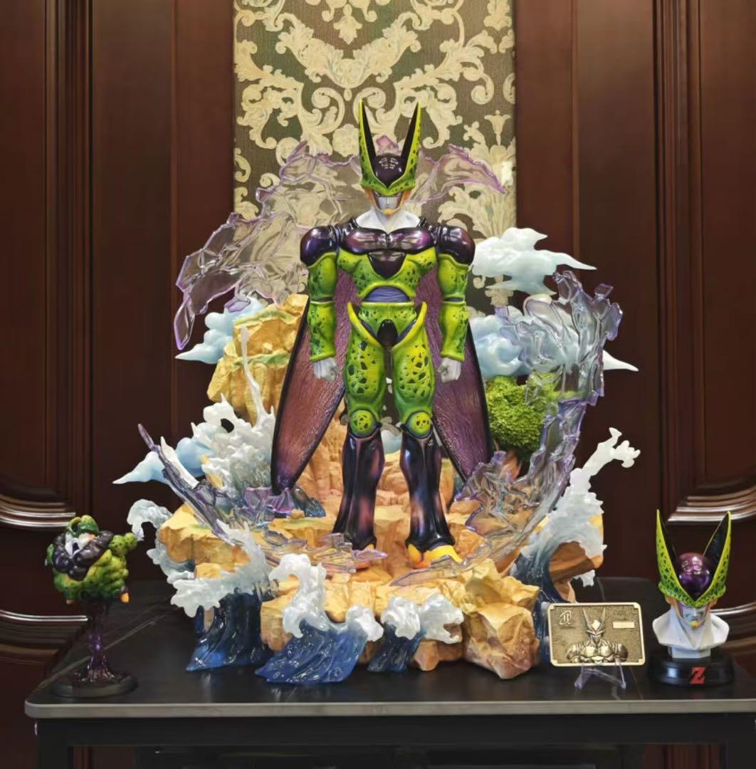 ドラゴンボール セル ガレキ ガレージキット スタチューX①⑦