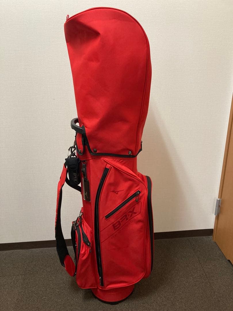 Mizuno BRX ゴルフバッグ レッド ほぼ未使用