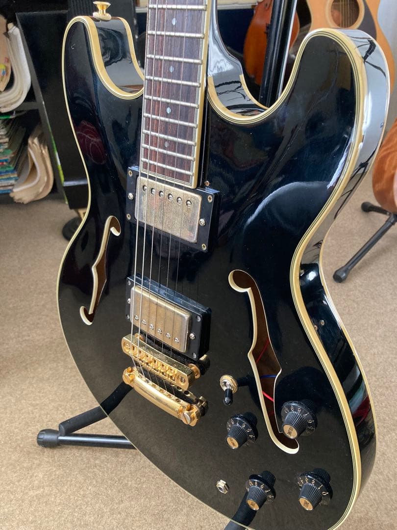 (ワケあり)Aria Pro II TA-550 汎用ケース付き フルアコ