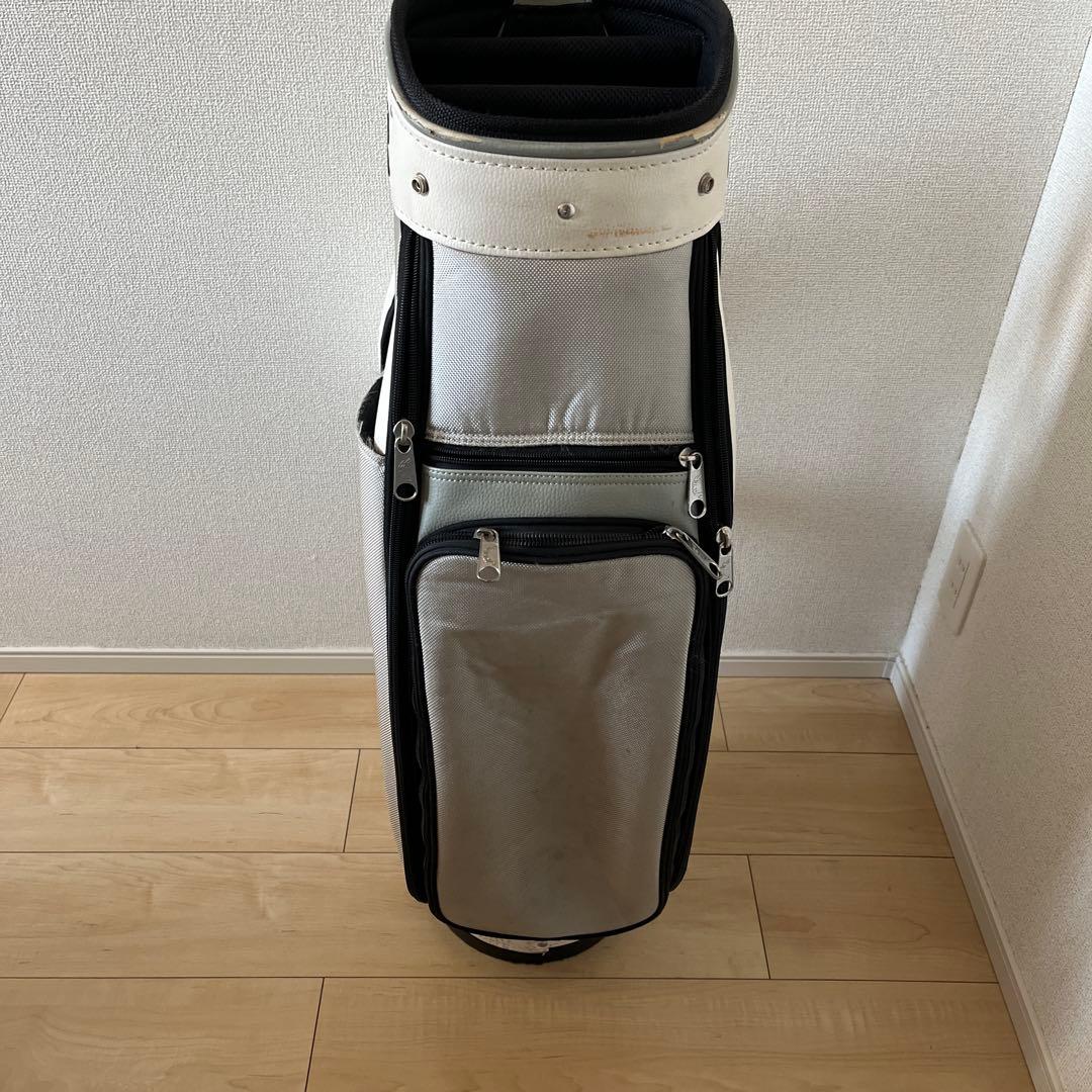JONES ゴルフバッグ・キャディバッグ ホワイト/グレー