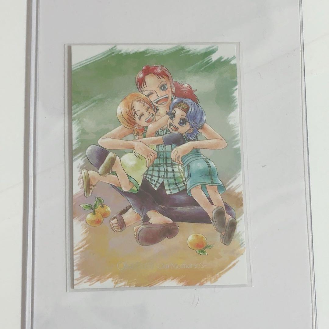 《レア》 ワンピース ナミ ノジコ ベルメール ウエハース Memories