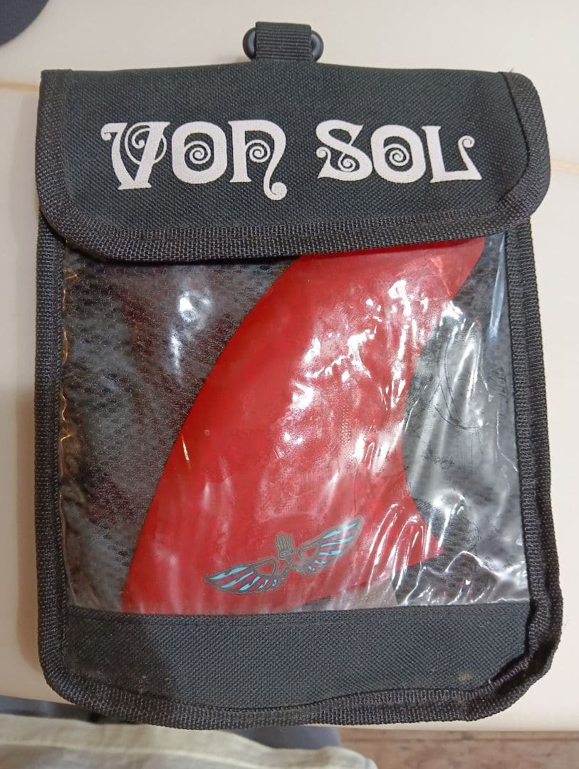 ボンソル　5フィン　セット　von sol サーフボード　fcsフィン