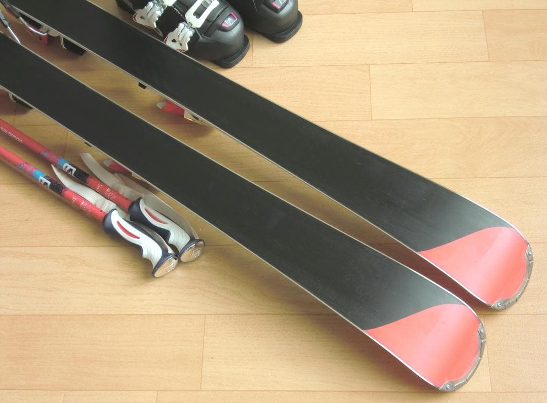 ■■送料無料■ロシニョール■女性用スキーフルセット■板144靴24-24.5■■