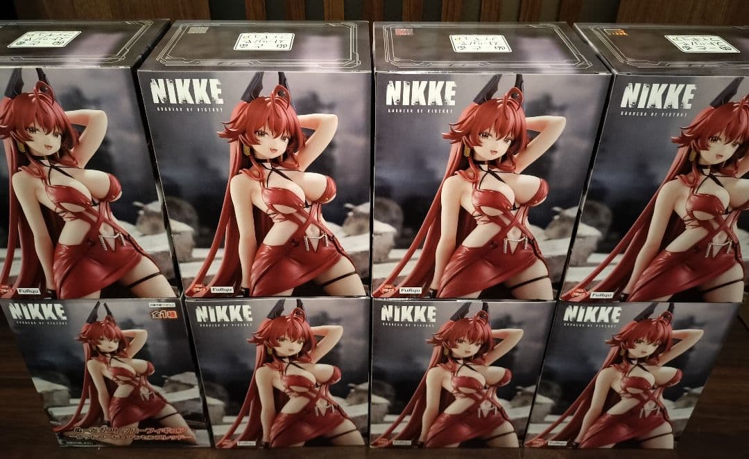 NIKKE レッドフードナンセンスレッドフィギュア ぬーどるストッパー8体セット