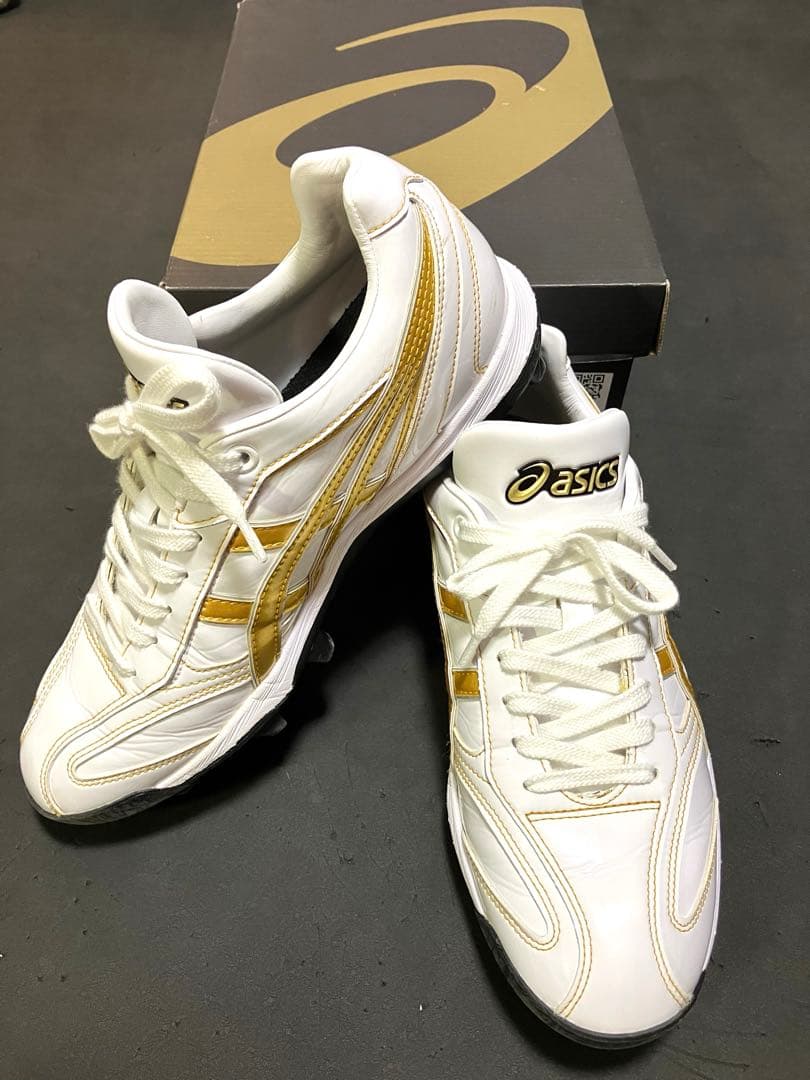 【美品】アシックス GOLDSTAGE オーダーポイントスパイク 26.0cm