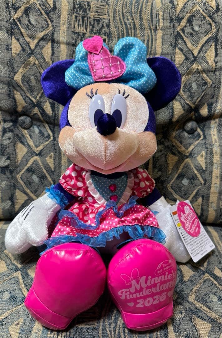 ディズニー　パルパルーザ　ミニーのファンダーランド　ミニーぬいぐるみ