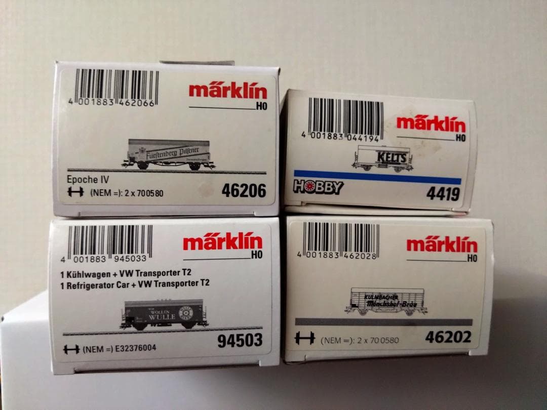 Märklin HOゲージ ビール貨車４両