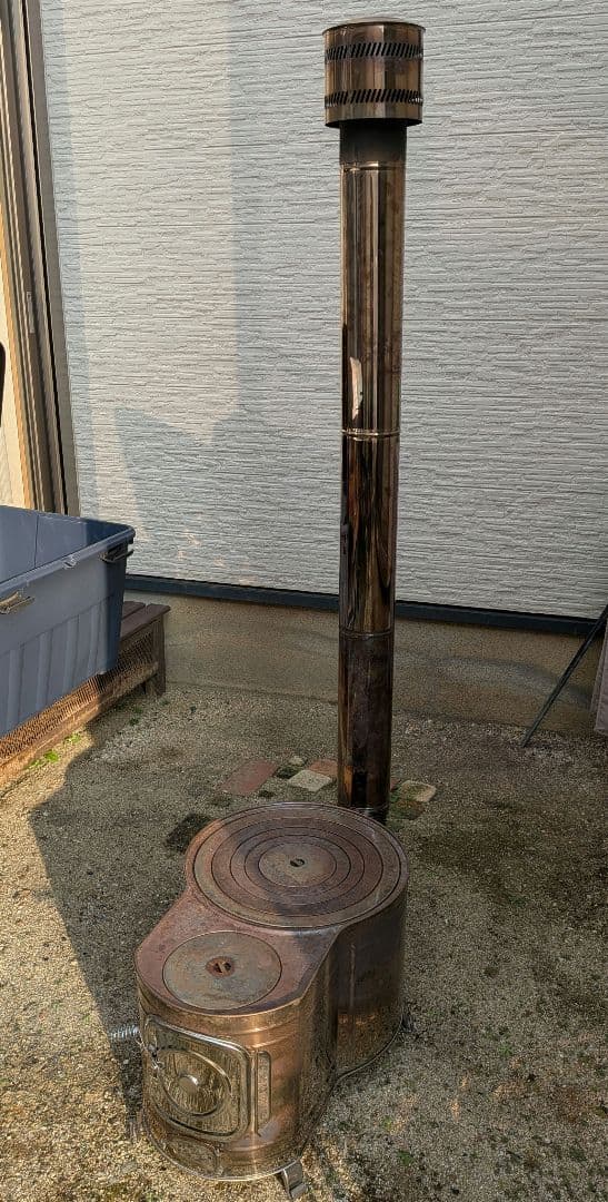 ホンマ製作所 薪ストーブ ステンレス時計1型 ハードケースBOXに入れて 収納◎