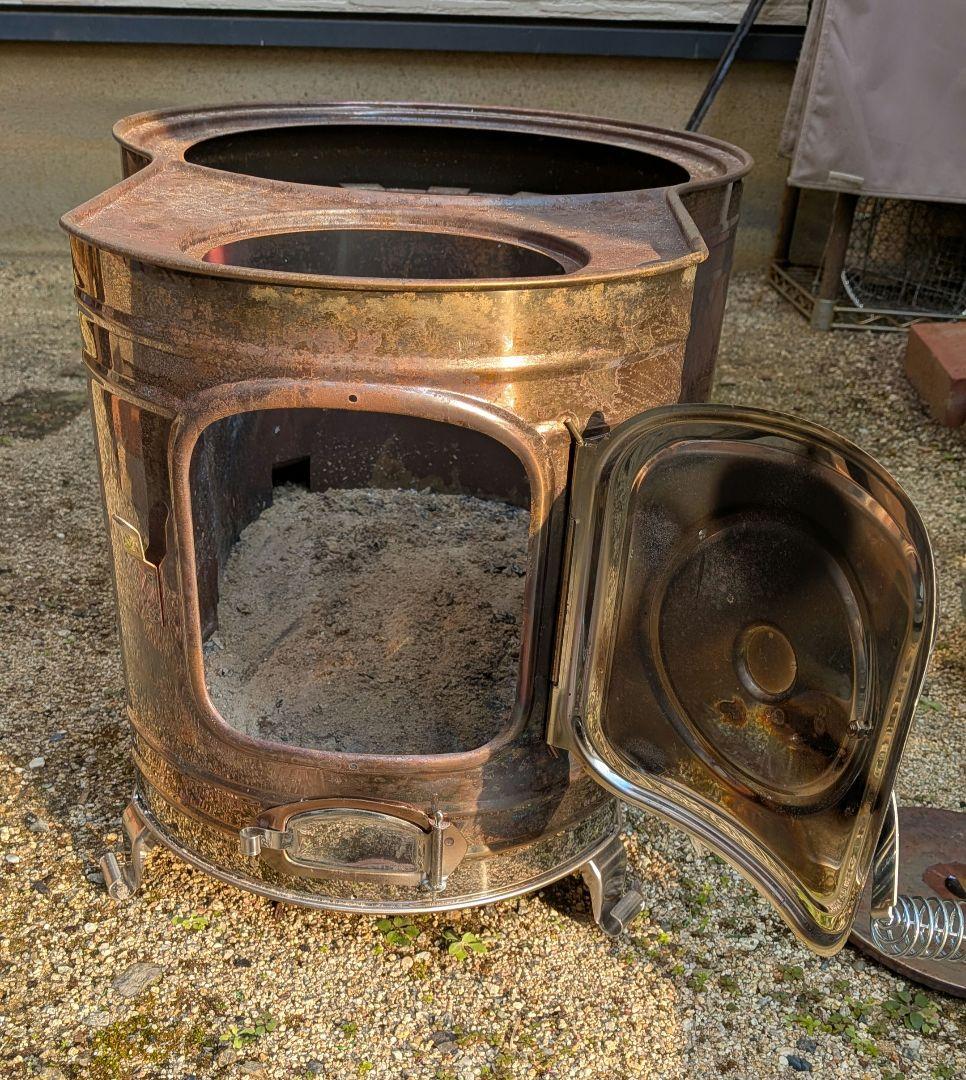 ホンマ製作所 薪ストーブ ステンレス時計1型 ハードケースBOXに入れて 収納◎