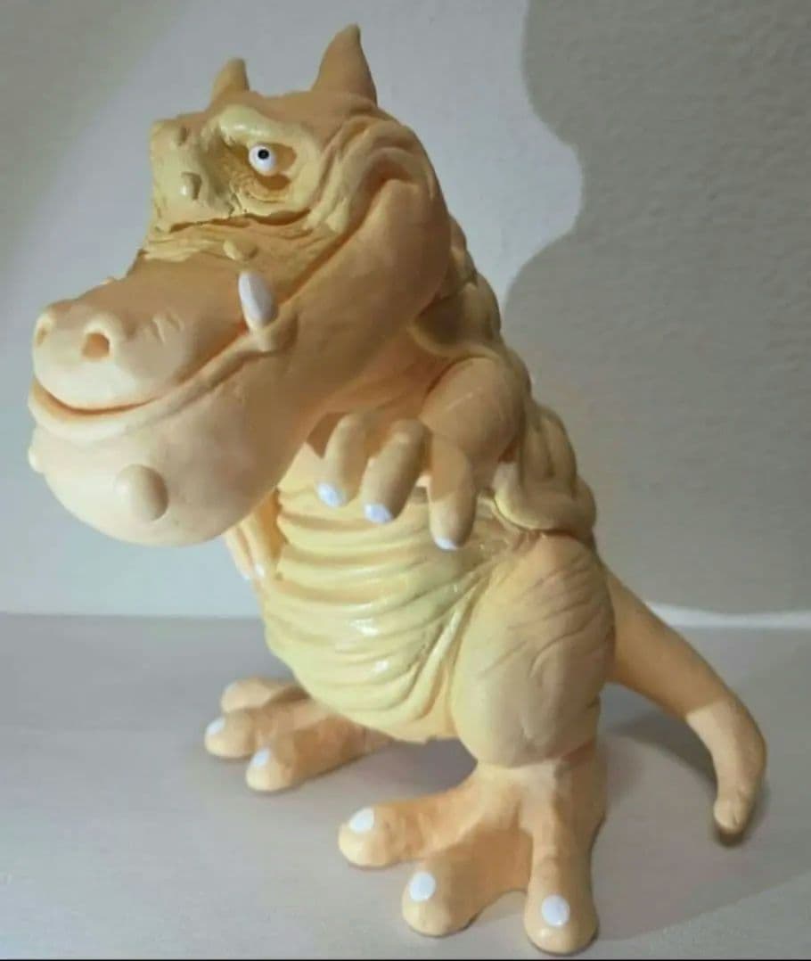 DOMDOM ドムドム 怪獣 ソフビ　H・MURAYAMA イエロー