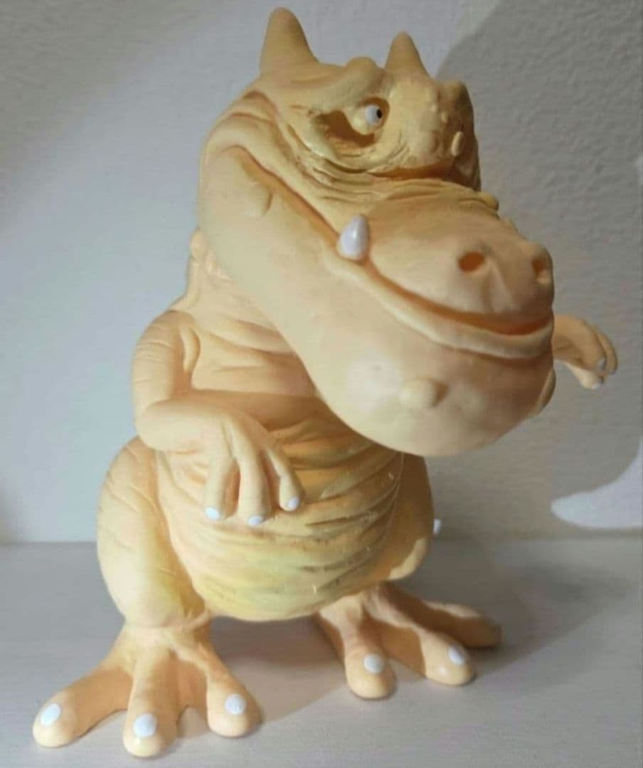 DOMDOM ドムドム 怪獣 ソフビ　H・MURAYAMA イエロー