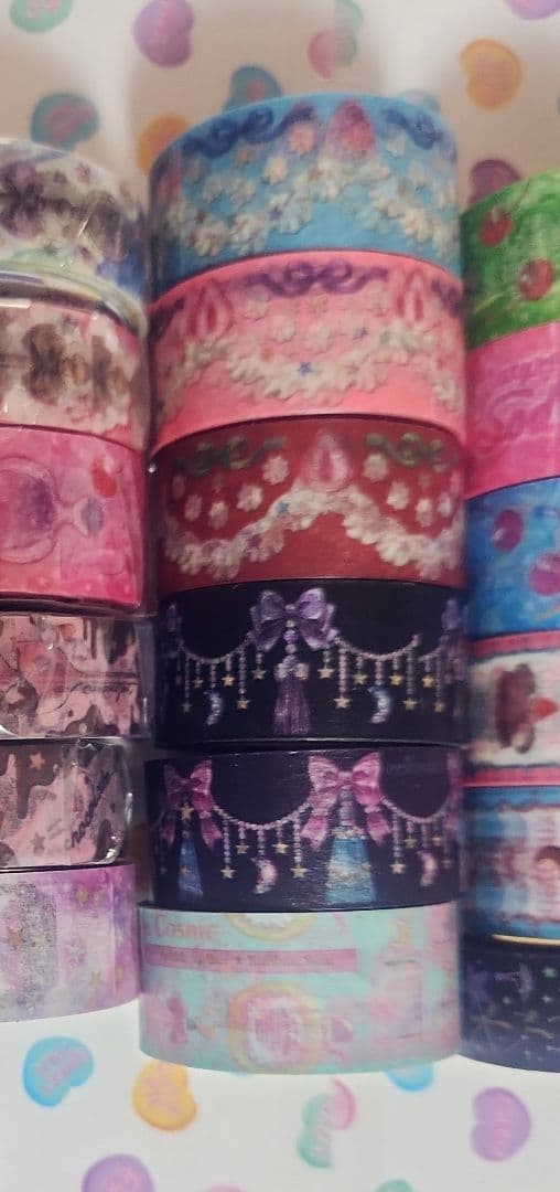 作家　マスキングテープ　まとめ売り　melomoon　メロムーン　マステ