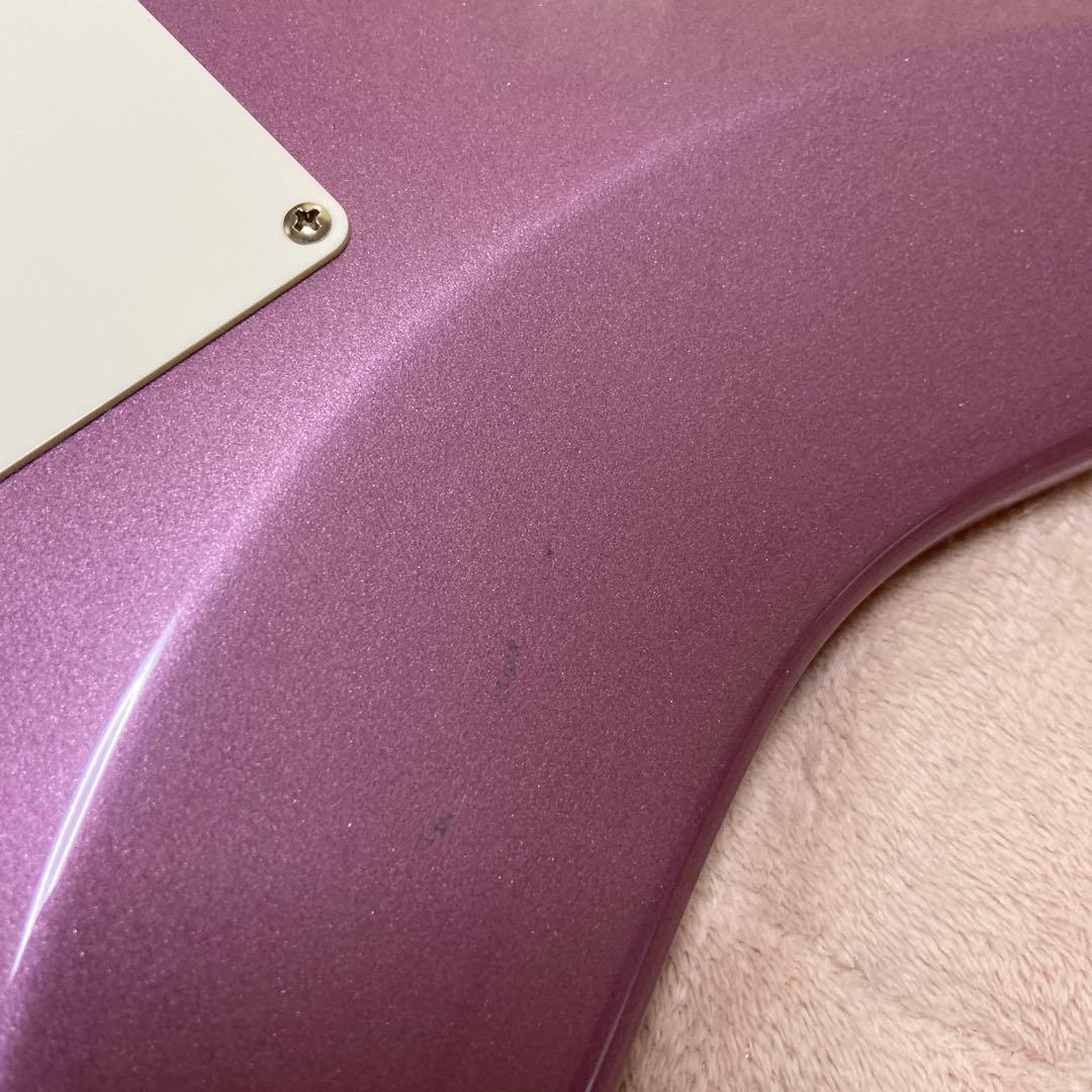 ytaka 様　Squier Stratocaster バーガンディミスト