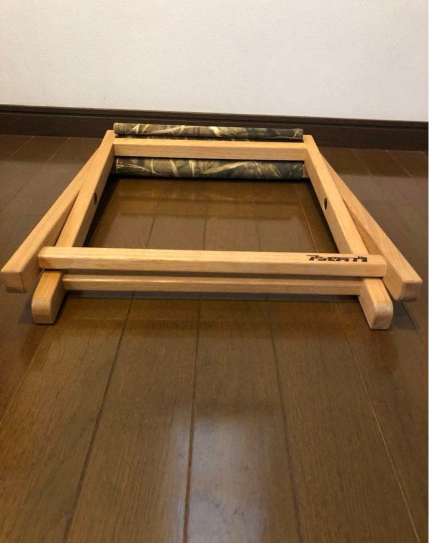 アシモクラフツ　スツール　リアルツリー柄