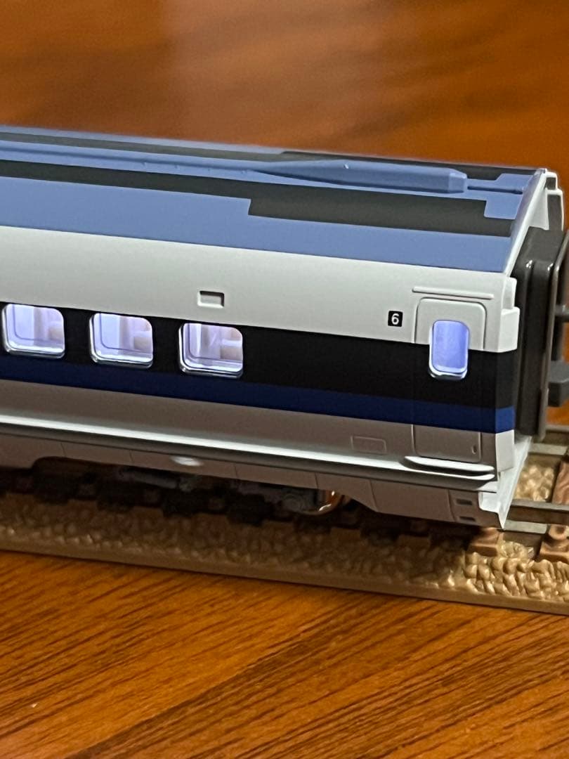 500系新幹線 12両　kato ライト室内灯点灯動力動作確認済