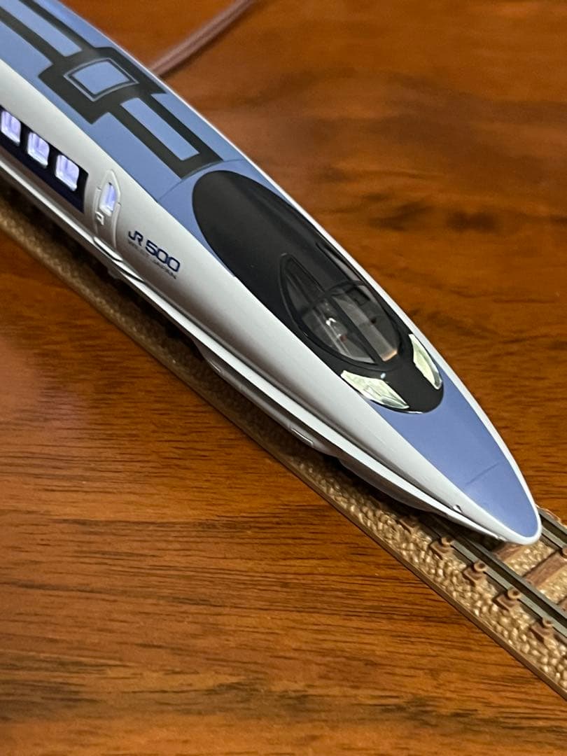 500系新幹線 12両　kato ライト室内灯点灯動力動作確認済