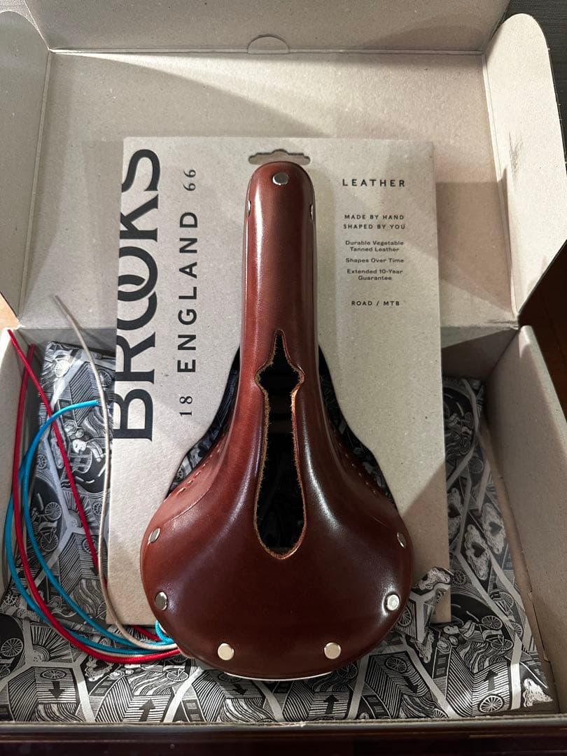 【新品未使用】BROOKS b17 Narrow シルバーレール