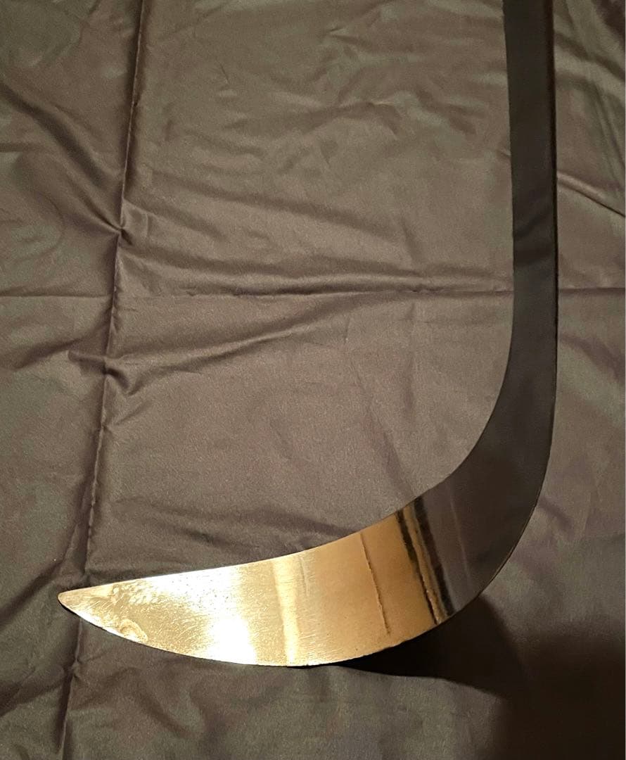 中国武術 競技用響刀 鞘無 軟鉄製 音鳴 カンフー 少林寺 長拳用 刀身約71㎝