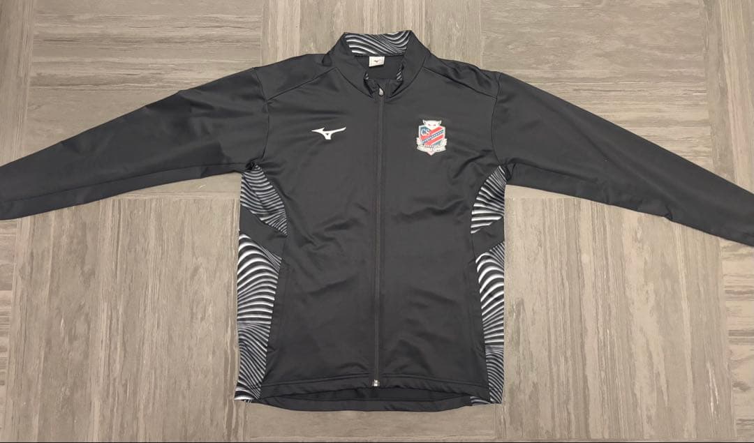 北海道コンサドーレ札幌 支給品 ミズノ ジャージ上下 L 黒