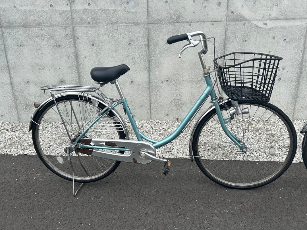 R41 愛知 ブリヂストン EBU60 エブリッジ 26インチ 水色 2台セット