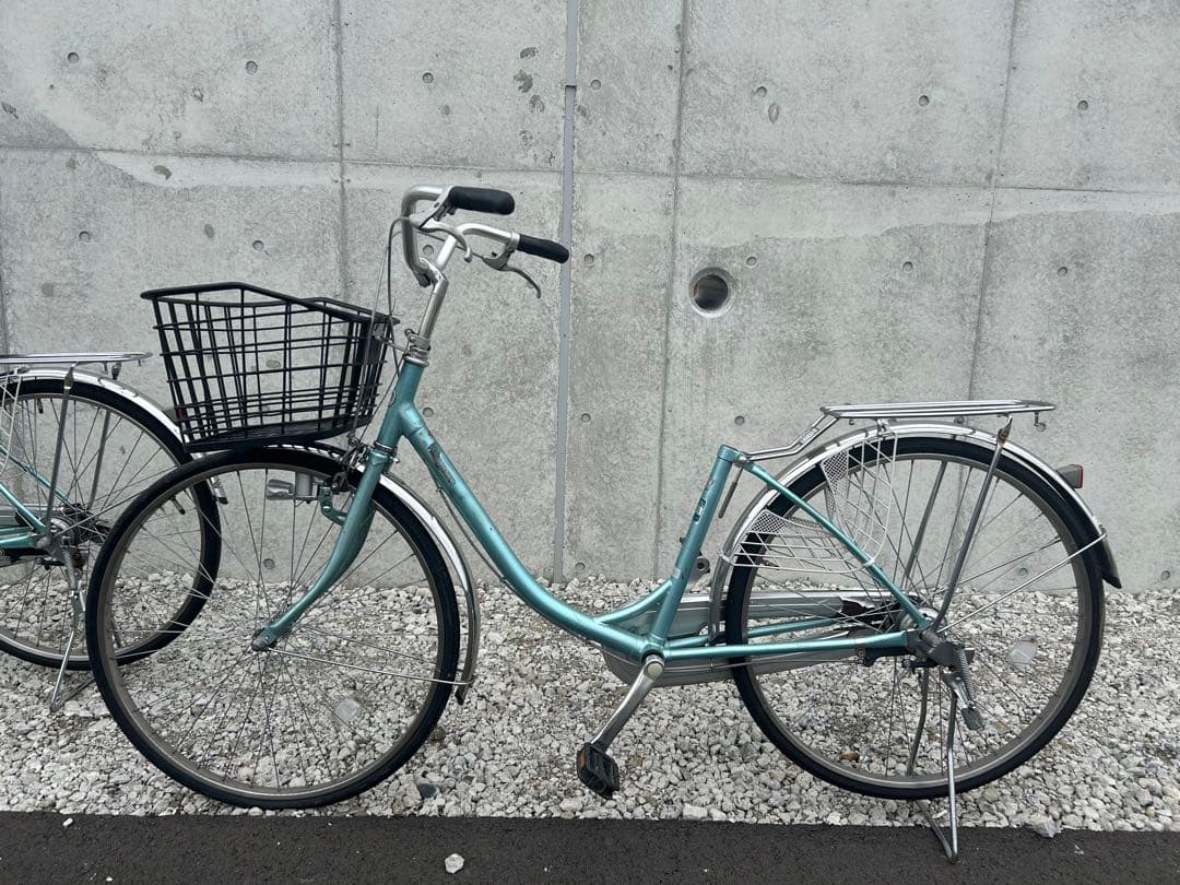 R41 愛知 ブリヂストン EBU60 エブリッジ 26インチ 水色 2台セット