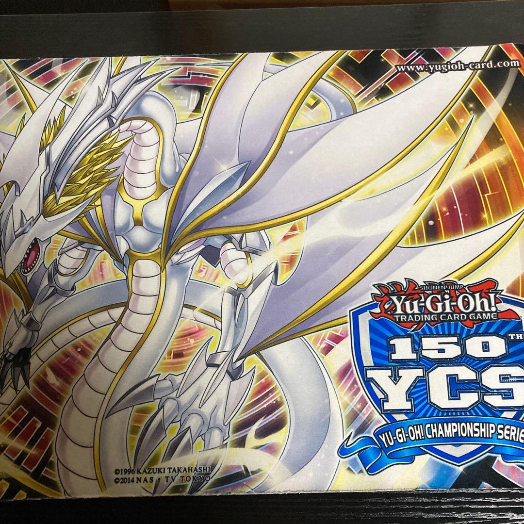 遊戯王 YCS プレイマット ドラゴアセンション　赤