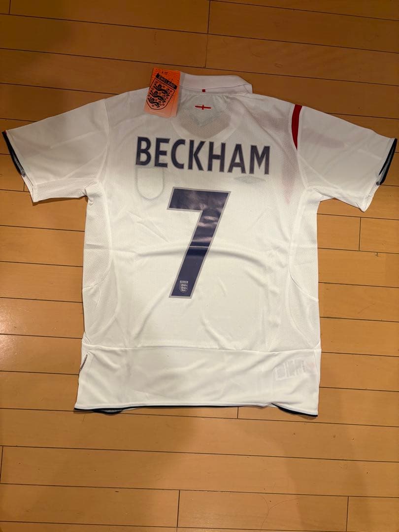 イングランド代表 ベッカム 7番 レプリカユニホーム