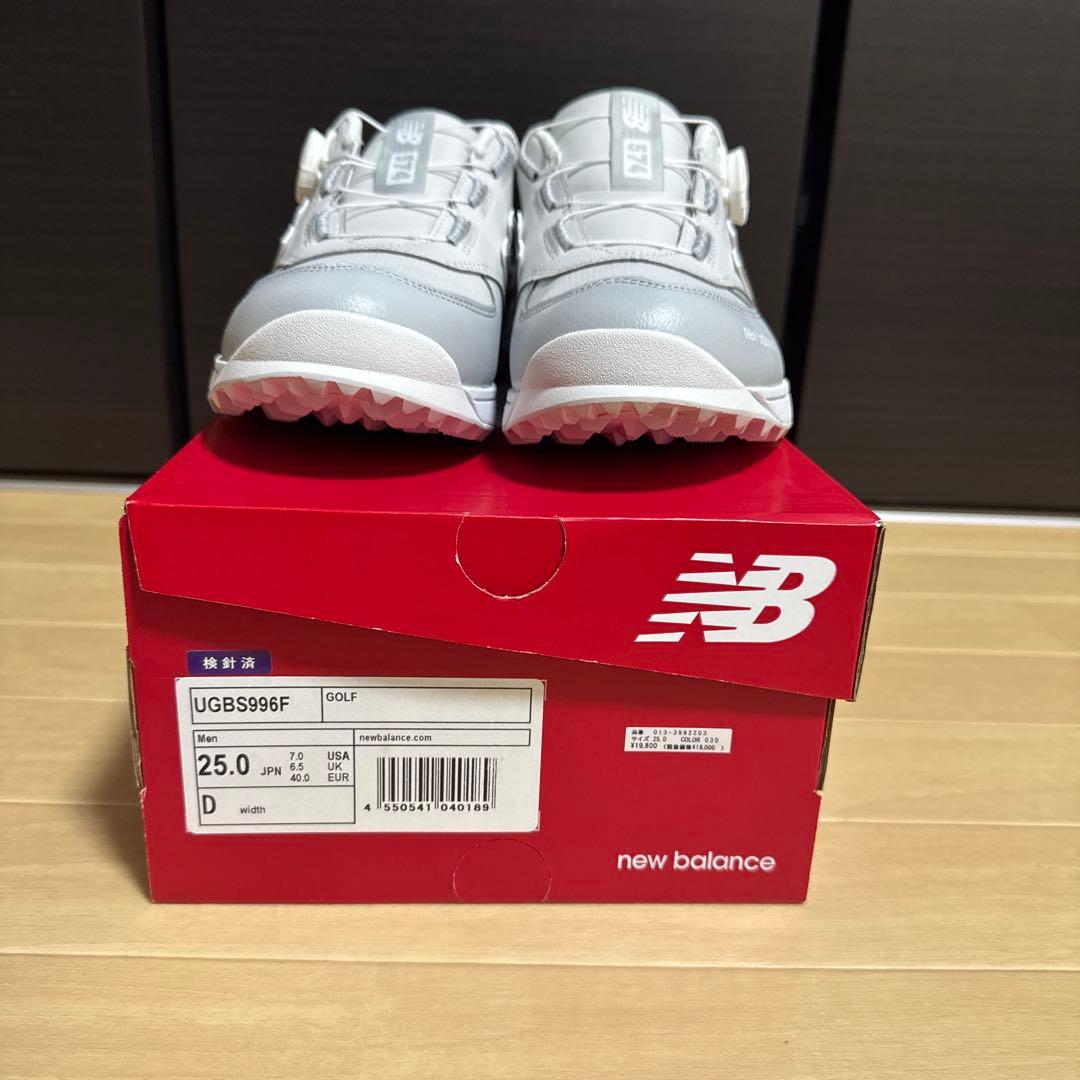 New Balance ゴルフシューズ UGBS996F 25.0 cm 新品