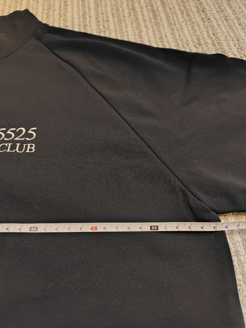 5525golf 長袖シャツ　モックネック