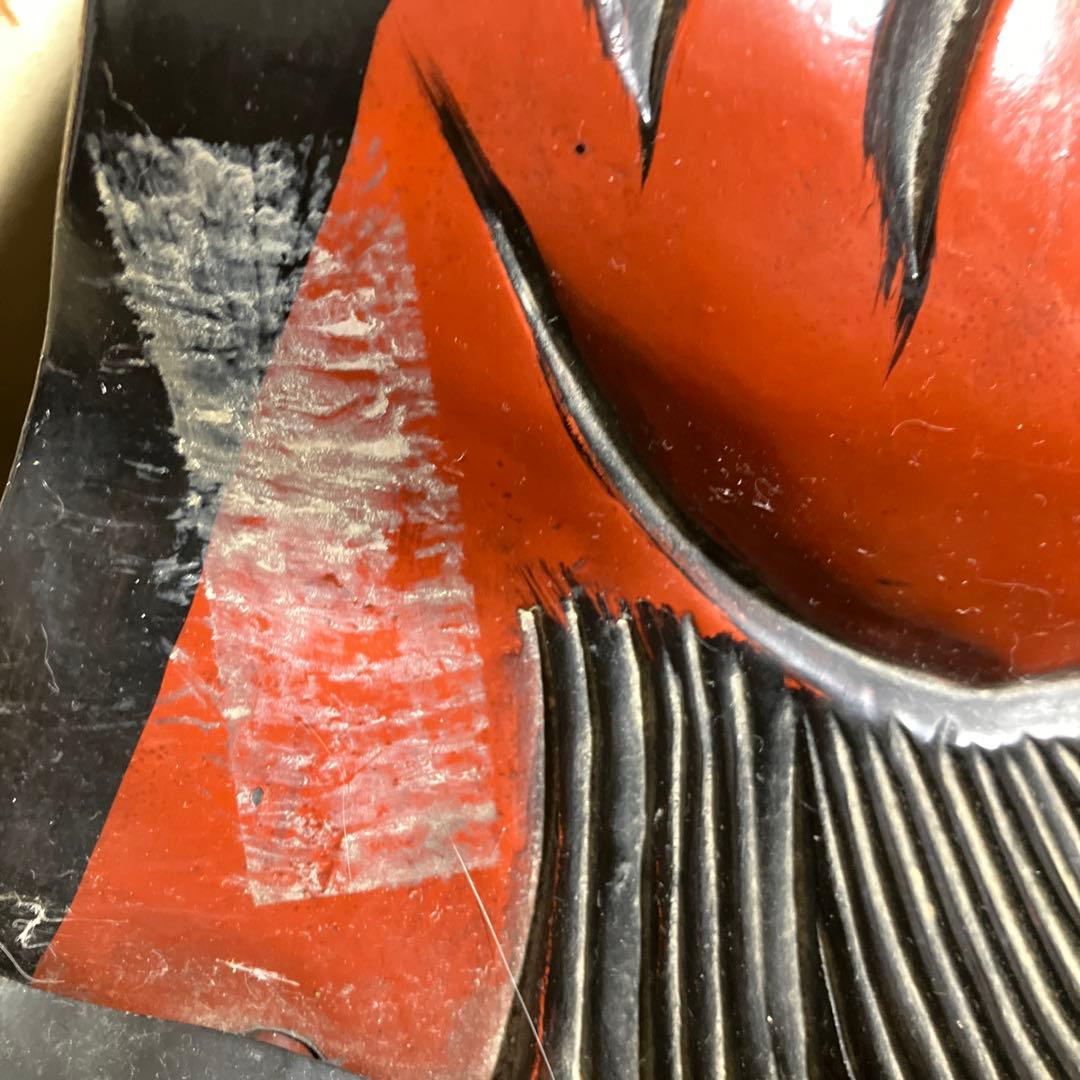 木製　獅子舞　獅子頭