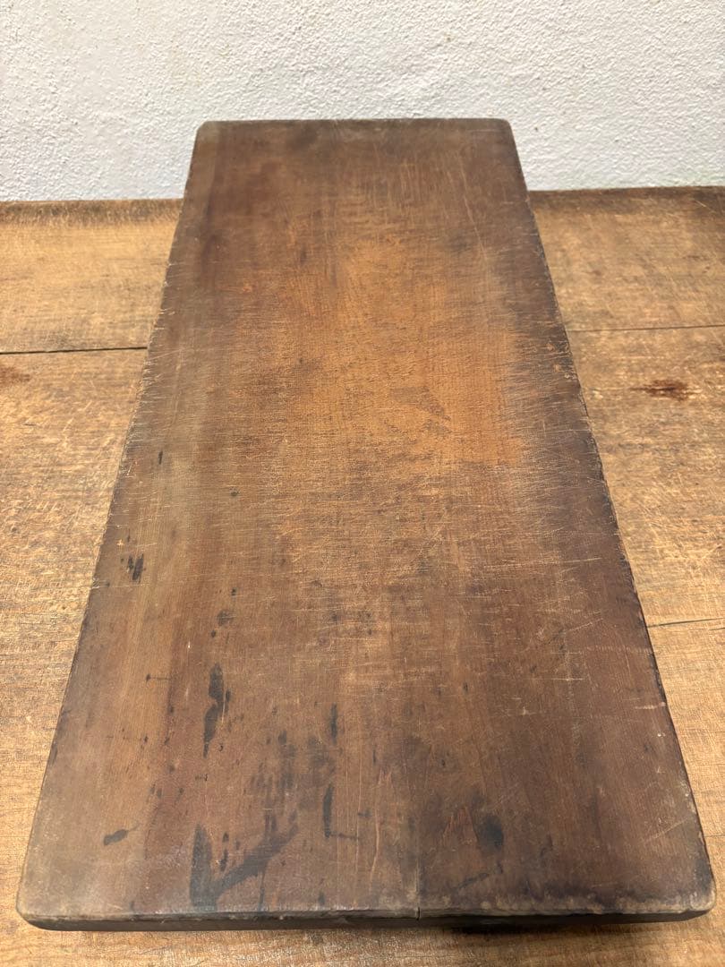 アンティーク　まな板　展示台　店舗什器