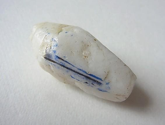 ★X1002★古代石 (199) 出土 青釉　クォーツ　ビーズ　大粒　ペンダント