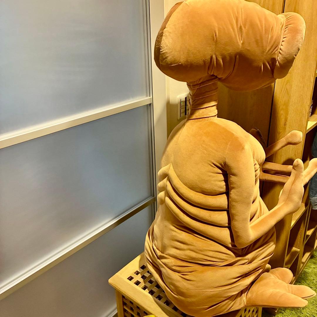 希少 デッドストック 特大 ジャンボ ET トイザらス限定 110cm タグ付き