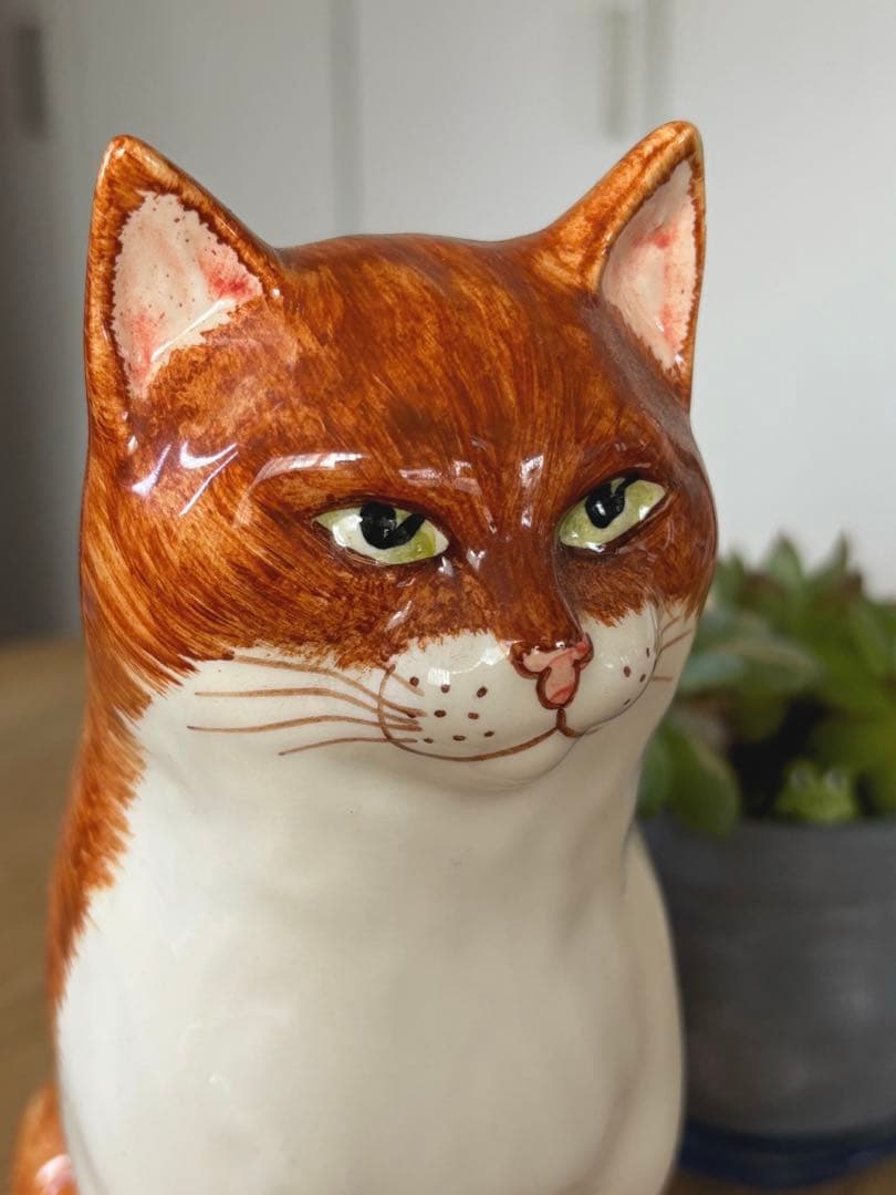 猫の置き物３点セット フィリップ・ローレストン作 英国BABBACOMBE窯