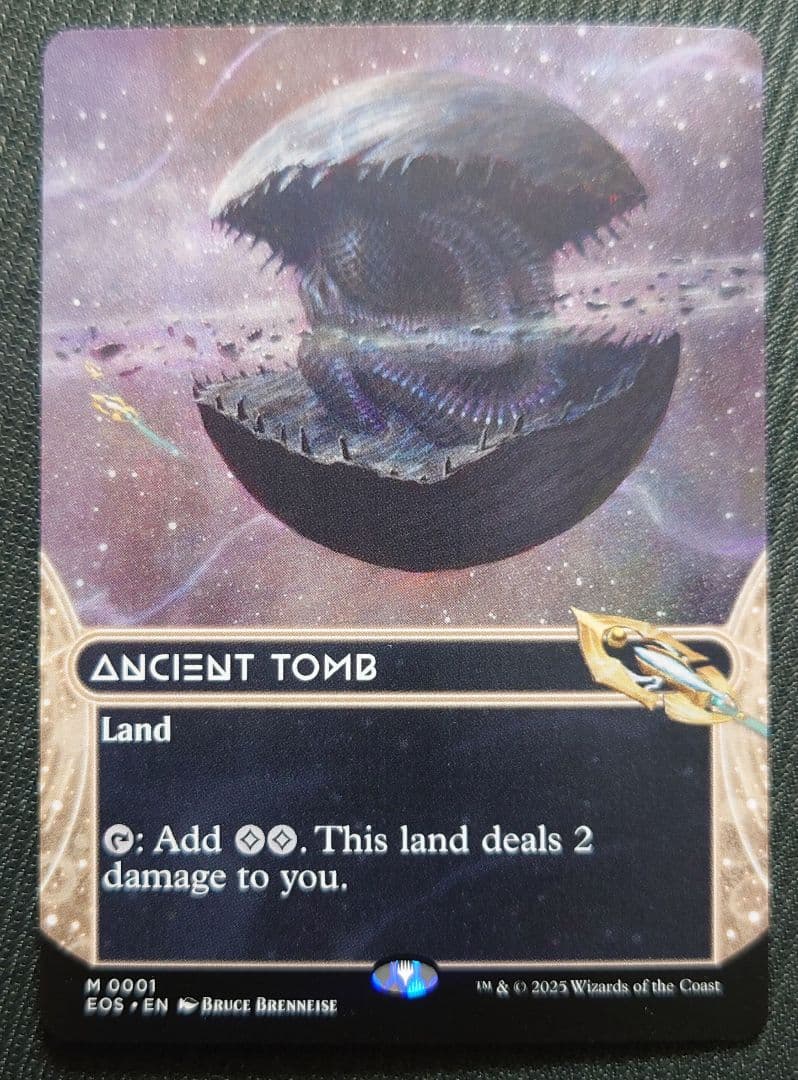 mtg 稀少個体 国産 古の墳墓 ボーダーレス 英語版 eos