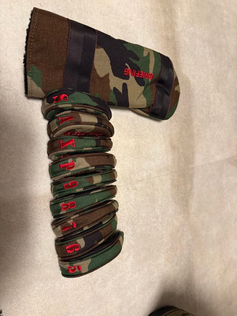 月曜日までの出品ですBRIEFING キャディバッグ　美品　ブリーフィング