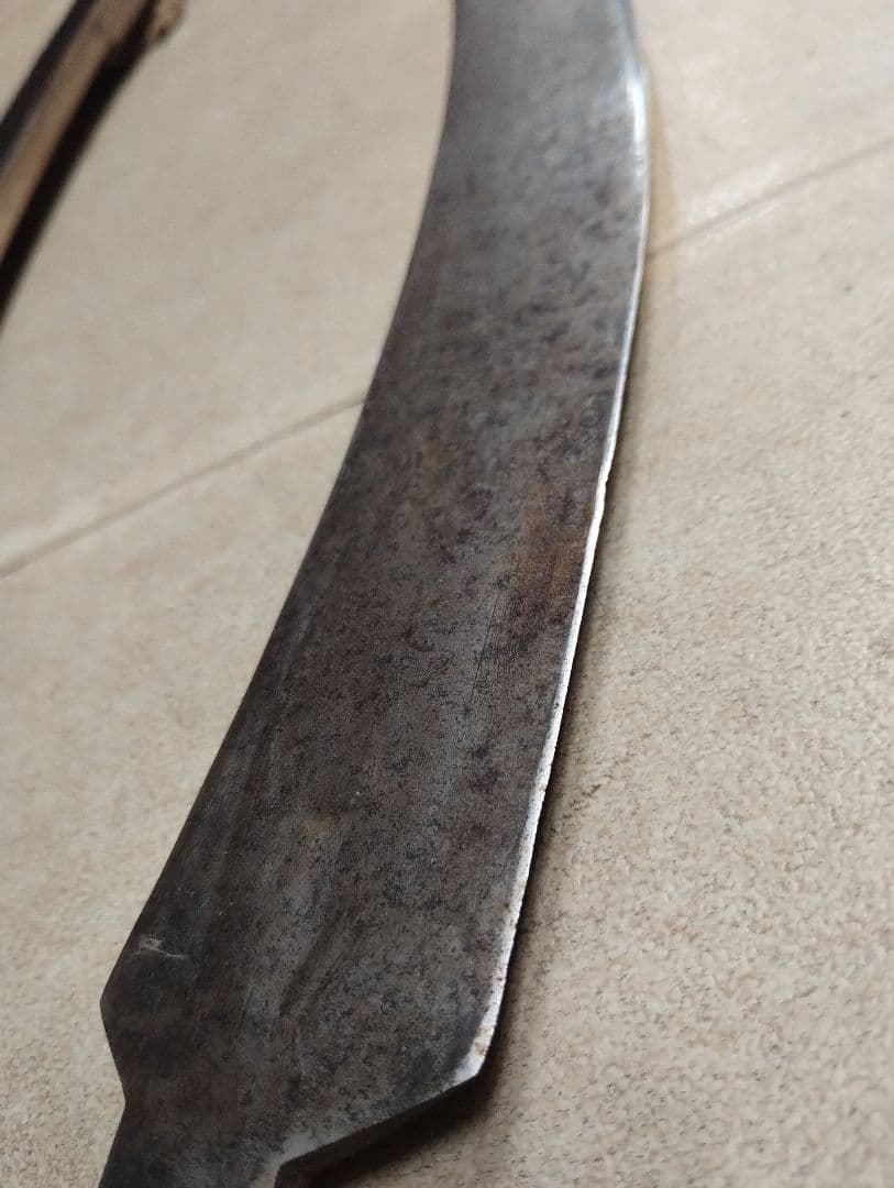 台湾美術 高砂族 民族蛮刀 96cm 木彫鞘 蕃刀 民族鉈 台湾先住民族