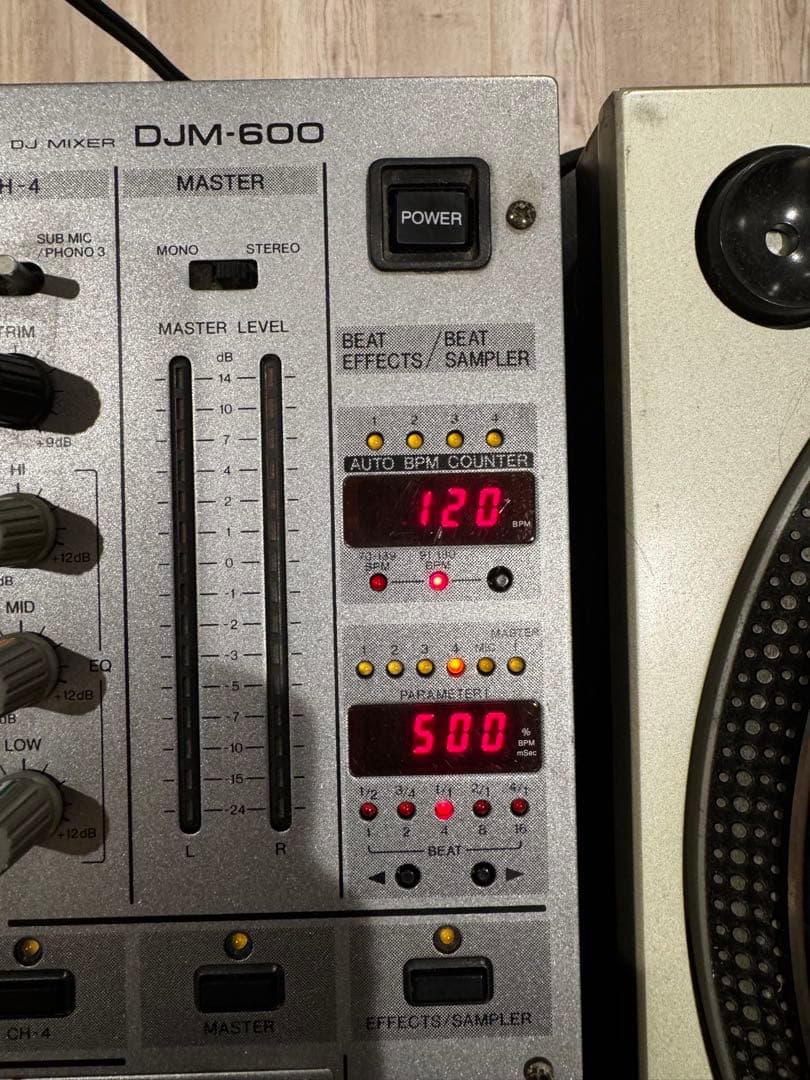 Pioneer DJM 600 DJミキサー パイオニア