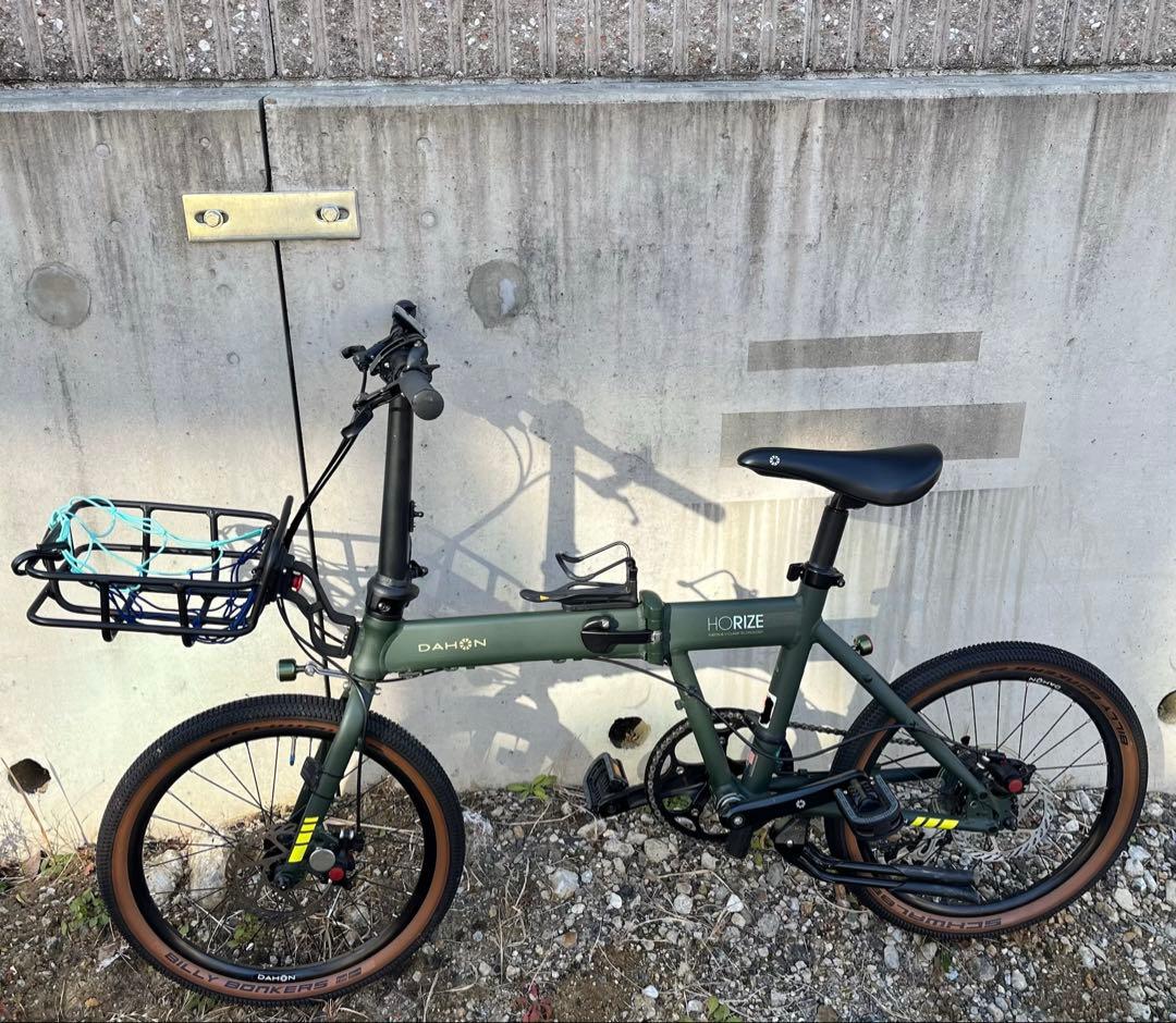 DAHON HORIZE DISC カーキ ダホンホライズディスク