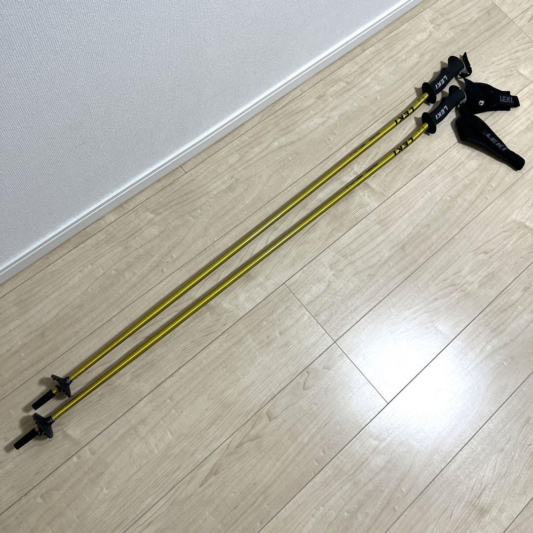 【美品】Volkl Racetiger SC 163cm LEKI 3点セット