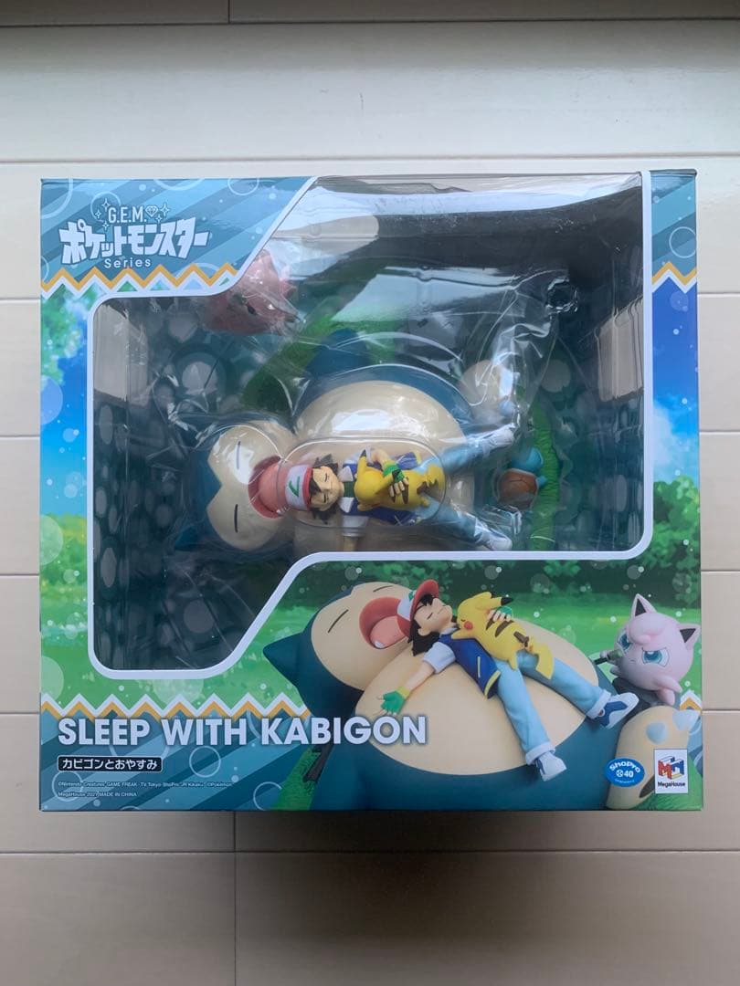 G.E.M.シリーズ ポケットモンスター カビゴンとおやすみ フィギュア