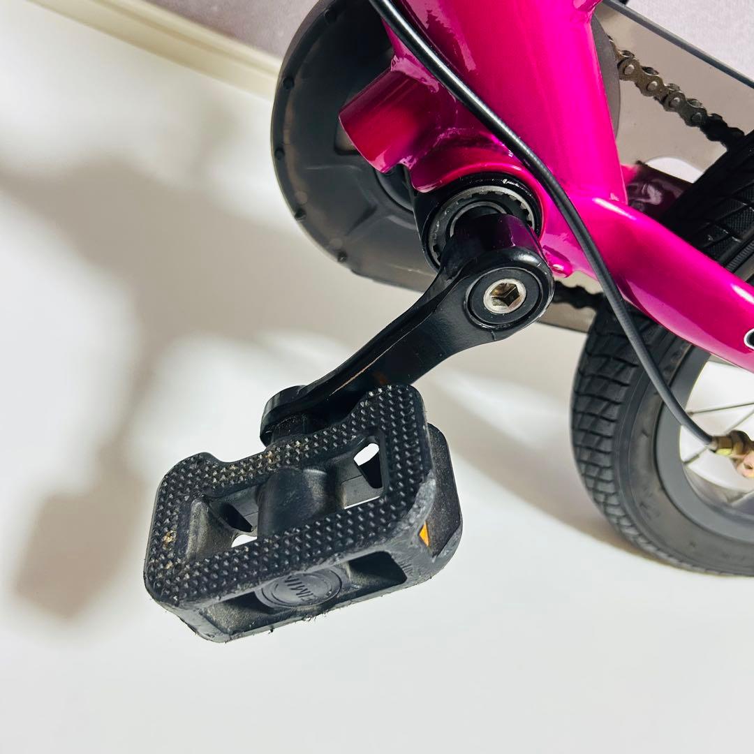 【極美品】STRIDER 14Xストライダー キッズバイク フューシャピンク