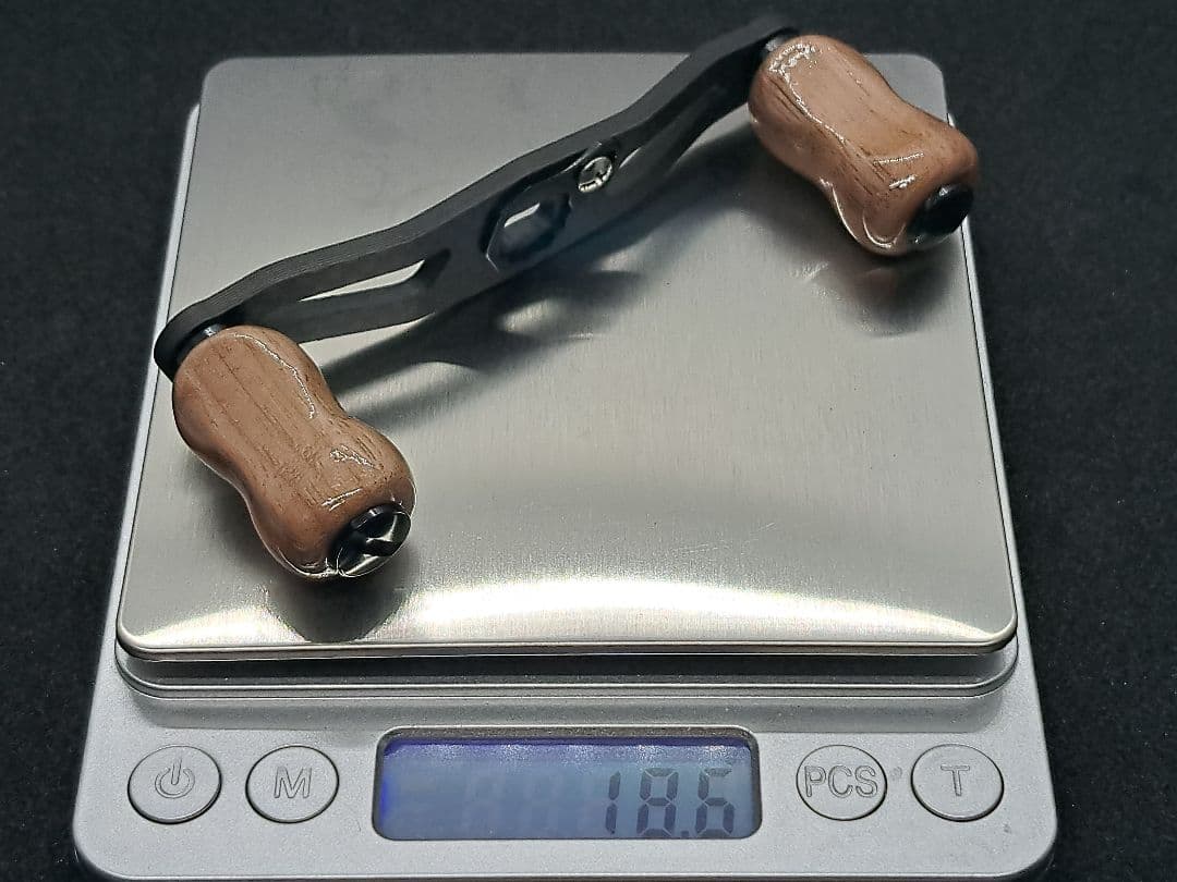 超軽量セット　カーボンハンドル ダイワ/アブ/シマノ 全長95mm軸間85mm